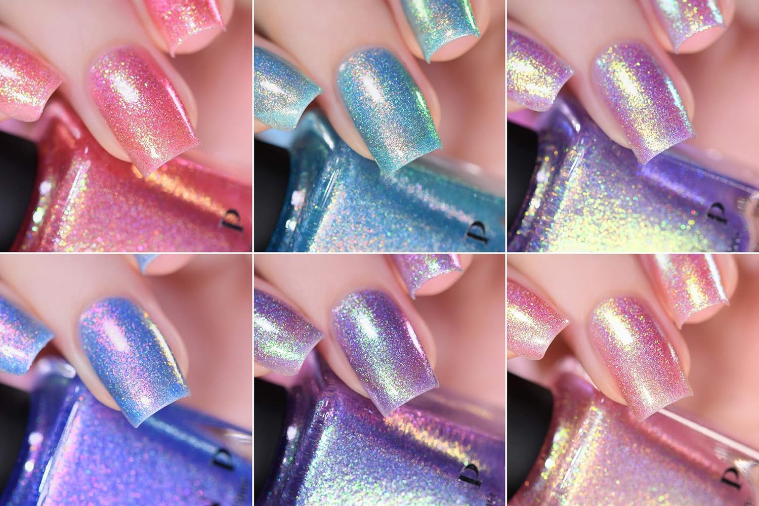 ILNP Summer Nights Collection – Iridescent Holographic Nail Polish Set ...